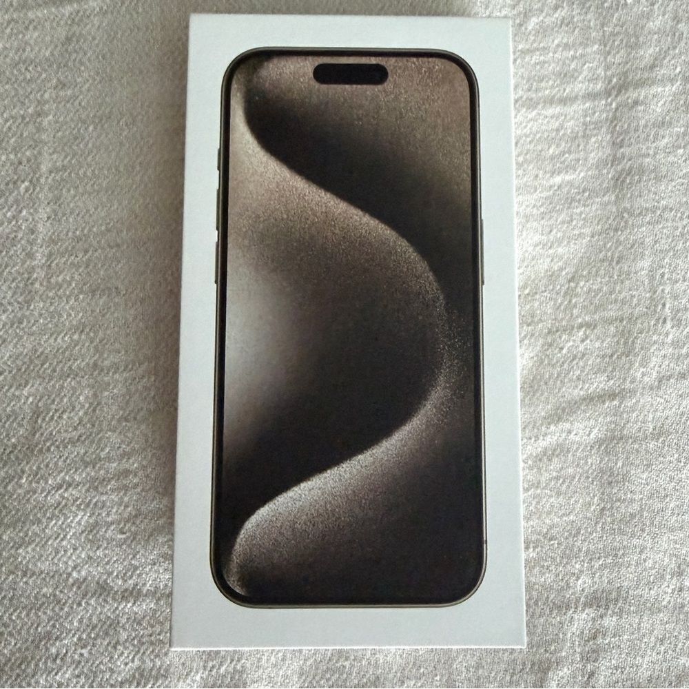 Apple Iphone 15 Pro Box Only with stickers